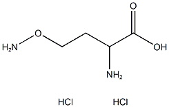 2-氨基-4-(氨基氧基)丁酸二盐酸盐 结构式