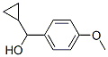 alpha-cyclopropyl-4-methoxybenzyl alcohol 结构式