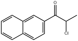 1-Propanone, 2-chloro-1-(2-naphthalenyl)- (9CI) 结构式
