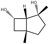 Bicyclo[3.2.0]heptane-2,7-diol, 2,5-dimethyl-, (1R,2R,5R,7S)- (9CI) 结构式