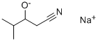 SODIUM 1-CYANO-3-METHYLBUTAN-2-OLATE 结构式