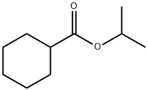 环己烷羧酸异丙酯 结构式
