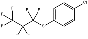 4-(HEPTAFLUOROPROPYLTHIO)CHLOROBENZENE 结构式