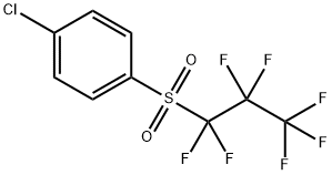 4-(HEPTAFLUOROPROPYLSULFONYL)CHLOROBENZENE 结构式