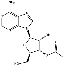 3'-O-Acetyladenosine 结构式