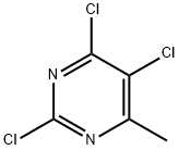 2,4,5-三氯-6-甲基嘧啶 结构式