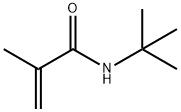 N-叔丁基异丁烯酰胺(含稳定剂甲氧基氢醌) 结构式