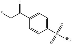 Benzenesulfonamide, p-(2-fluoroacetyl)- (7CI,8CI) 结构式