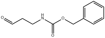 N-苄氧羰基-3-氨基丙醛 结构式