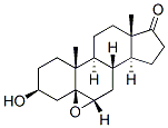 5,6-Epoxy-3-hydroxyandrostan-17-one (3beta,5beta,6beta)- 结构式