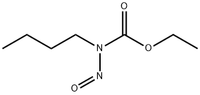 N-n-butyl-N-nitrosourethane 结构式