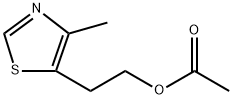 4-甲基-5-(2-乙酰氧乙基)噻唑 结构式