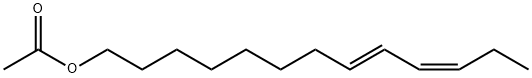 (8Z,10E)-8,10-Tridecadien-1-ol acetate 结构式