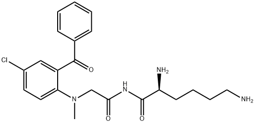 阿维扎封 结构式