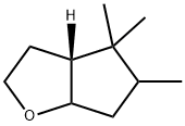 2H-Cyclopenta[b]furan,hexahydro-4,4,5-trimethyl-,(3aR)-(9CI) 结构式