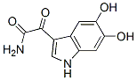 1H-Indole-3-acetamide, 5,6-dihydroxy-alpha-oxo- (9CI) 结构式