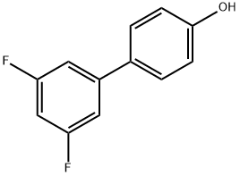 4-(3,5-二氟苯基)苯酚 结构式