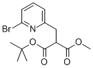 METHYL 3-(6-BROMOPYRIDIN-2-YL)-2-(TERT-BUTOXYCARBONYL)PROPANOATE 结构式