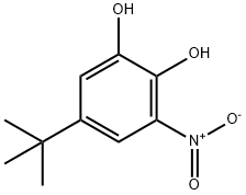 1,2-Benzenediol, 5-(1,1-dimethylethyl)-3-nitro- (9CI) 结构式