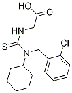 ((2-氯苄基)(环己基)氨基甲硫基)甘氨酸 结构式
