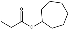 Cycloheptanol, propanoate (9CI) 结构式