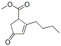 2-Cyclopentene-1-carboxylicacid,2-butyl-4-oxo-,methylester(9CI) 结构式