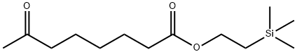 7-Oxooctanoic acid, 2-trimethylsilylethyl ester 结构式