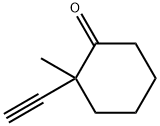 2-乙炔基-2-甲基环己烷酮 结构式