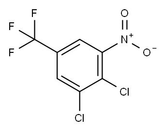 3,4-二氯- 5 -氟硝基苯 结构式