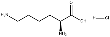 赖氨酸盐酸盐 结构式