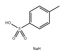 对甲苯磺酸钠 结构式