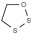 1,2,3-Oxadithiolane 结构式