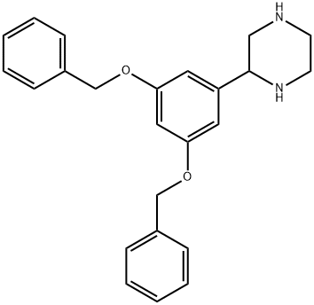 2-(3,5-Dibenzyloxyphenyl)piperazine