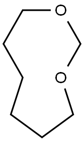 1,3-dioxonane  结构式