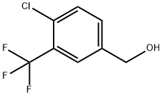 4-氯-3-(三氟甲基)苯甲醇 结构式