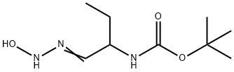 Carbamic acid, [1-[(hydroxyamino)iminomethyl]propyl]-, 1,1-dimethylethyl ester 结构式