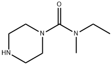 1-Piperazinecarboxamide,N-ethyl-N-methyl-(9CI) 结构式