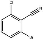 2-溴-6-氯苯甲腈 结构式