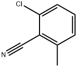 2-氯-6-甲基苄腈 结构式