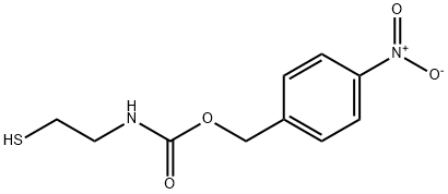 (4-NITROPHENYL)METHYL (2-MERCAPTOETHYL)CARBAMATE 结构式