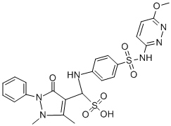 磺胺马宗 结构式