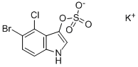 5-溴-4-氯-3-吲羟硫酸钾 结构式