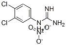 3,4-二氯苯基胍硝酸盐 结构式