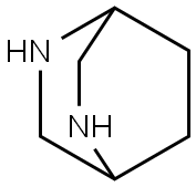 2,5-二氮杂二环[2.2.2]辛烷 结构式