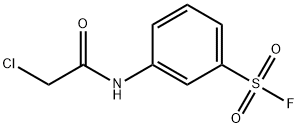 3-[(2-chloroacetyl)amino]benzenesulfonyl fluoride 结构式