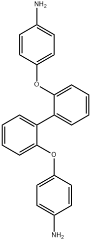 2,2'-BIS(4-AMINOPHENOXY)BIPHENYL 结构式