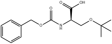 Z-D-SER(TBU)-OH 结构式