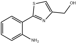 (2-(2-氨基苯基)噻唑-4-基)甲醇 结构式