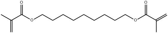 2-甲基-2-丙烯酸-1,9-壬二醇酯 结构式