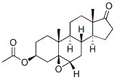 3-(Acetyloxy)-5,6-epoxyandrostan-17-one (3beta,5beta,6beta)- 结构式